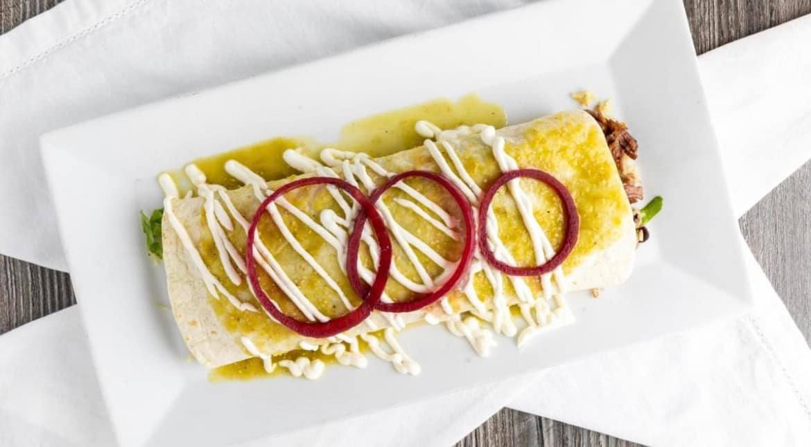 Corazon Cocina Mexicana signature dishes Super BurritoTacos De BirriaNachos SupremosChicken Fajita